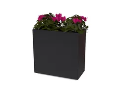 fioriera artistica acciaio camelia foto stretta