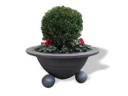 fioriera classica ghisa passiflora foto