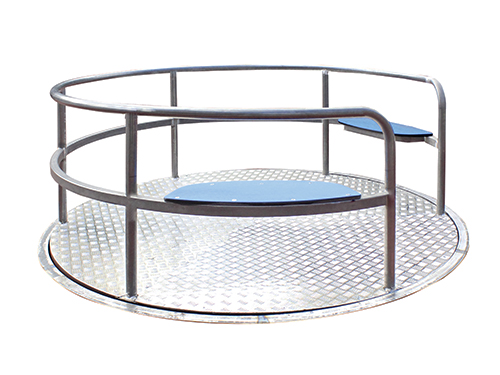 Giostra girevole adatta anche per disabili