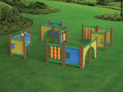 Inclusive labyrinth in Strongplast - 14 Panel Version