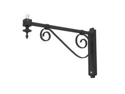 mensola muro ghisa alluminio acciaio 517