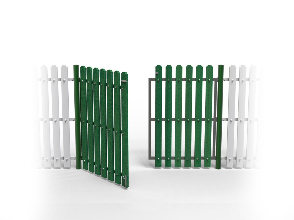 Cancelletto per pannello isola ecologica Torino