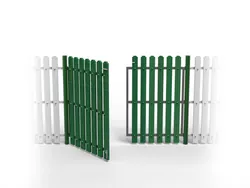 Cancelletto per pannello isola ecologica Torino