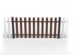 Country Style Fence in STRONGPLAST Recycled Plastic