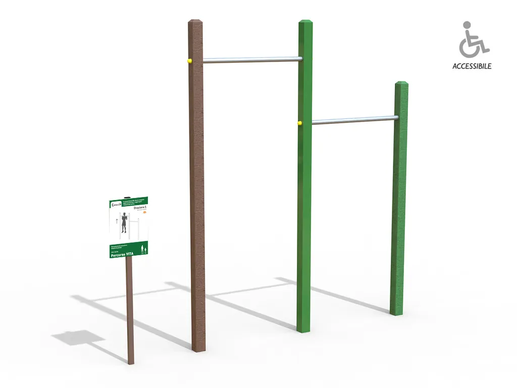 STRONGPLAST Pull-Up Bars