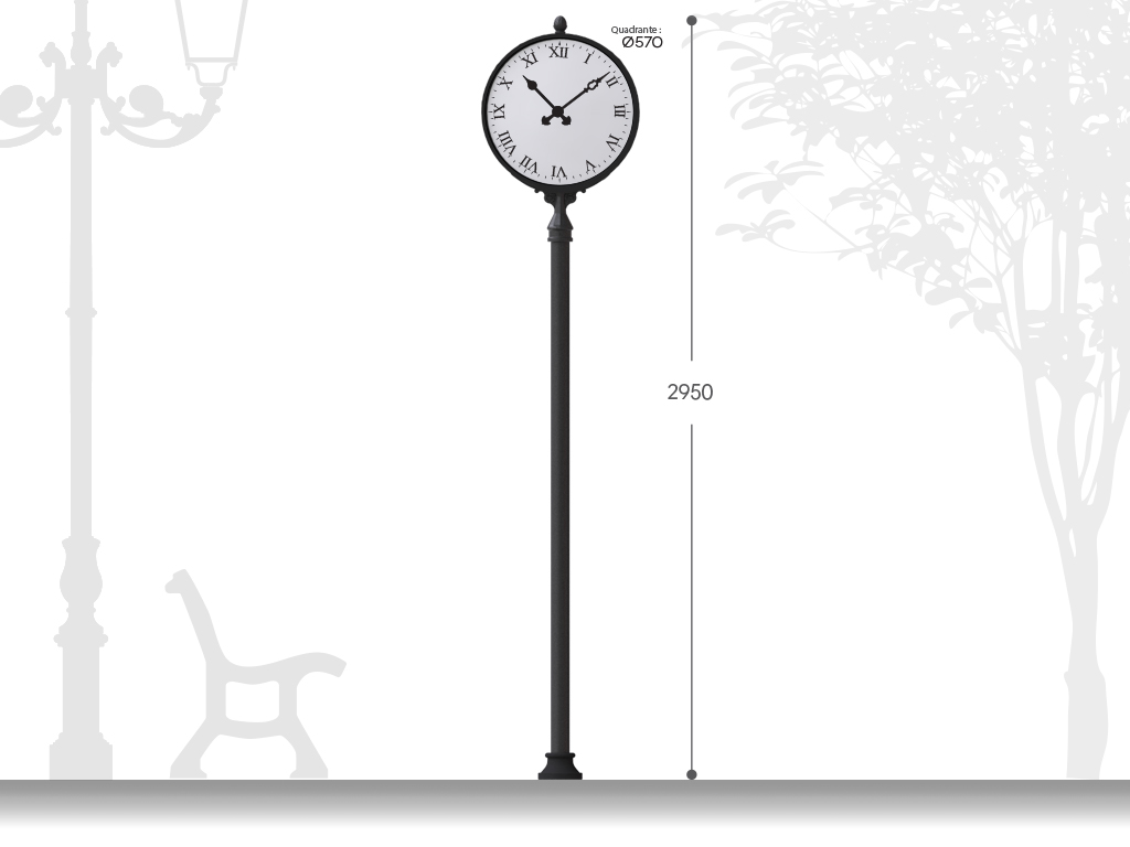 orologio artistico in ghisa e acciaio con palo.jpg?v=1773398007889