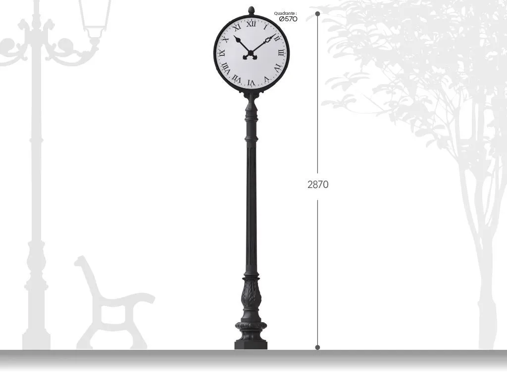 Orologio in ghisa