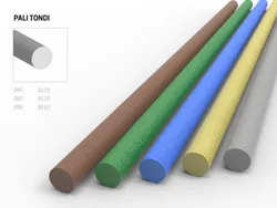 pali tondi plastica riciclata strongplast