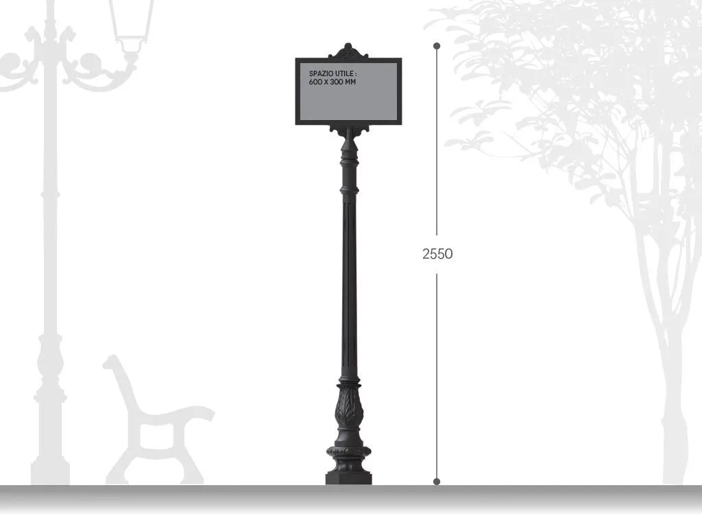 palina segnaletica artistica in ghisa grande acciaio 351013.webp?v=1775206973807