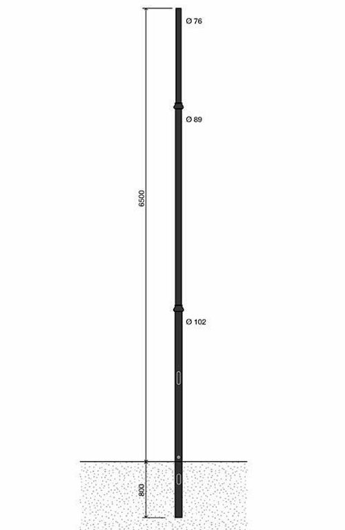 palo rastremato artistico RA305.jpg?v=1776349484843