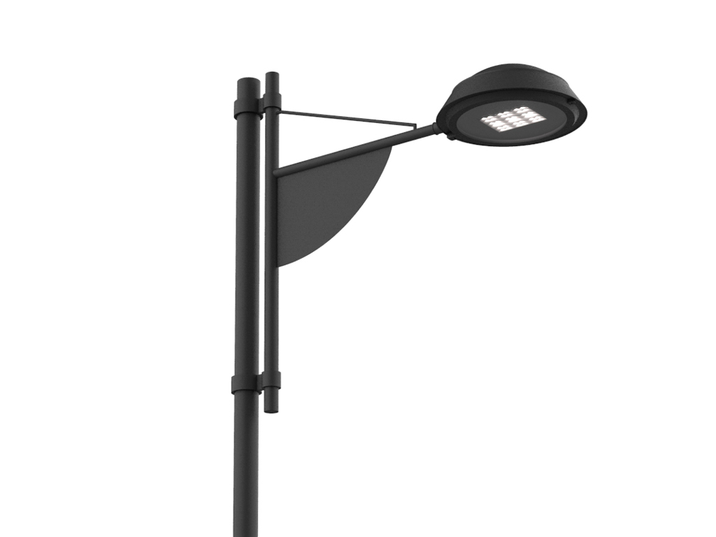 Palo SKY LED a un braccio per rotatorie