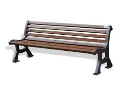 panchina classica legno ghisa italia