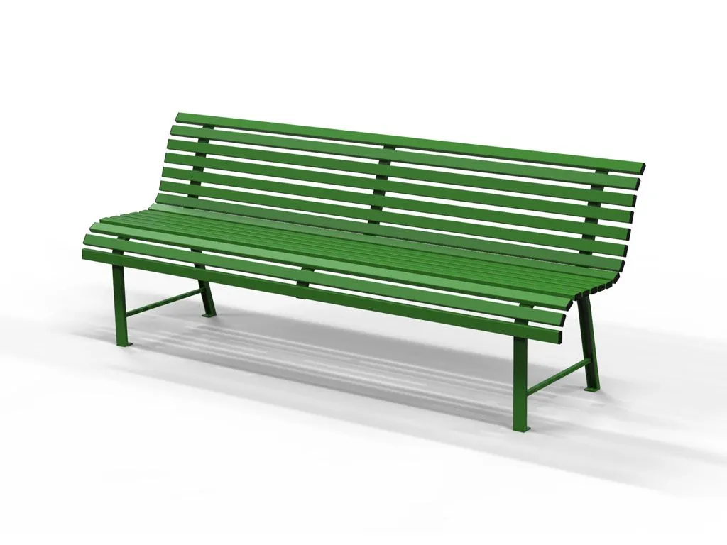 Green Milano Bench