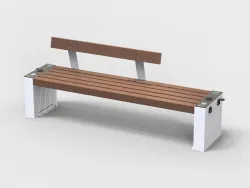 VIVA modular bench for indoor spaces