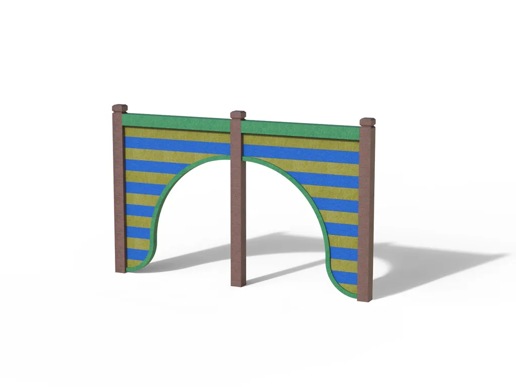 "GALLERY" Sensory Panel in STRONGPLAST - Post-Consumer Recycled Plastic