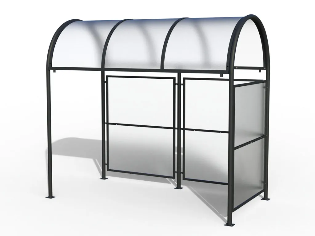 pensilina eli acciaio policarbonato compatto pmma