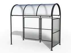 pensilina eli acciaio policarbonato compatto pmma