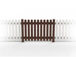 Recinzione modello Country in plastica riciclata STRONGPLAST