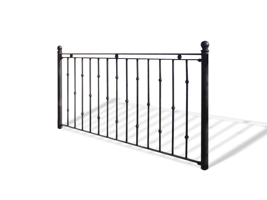 Recinzione acciaio ghisa