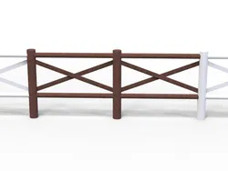 Recinzione modello SantAndrea in plastica riciclata STRONGPLAST