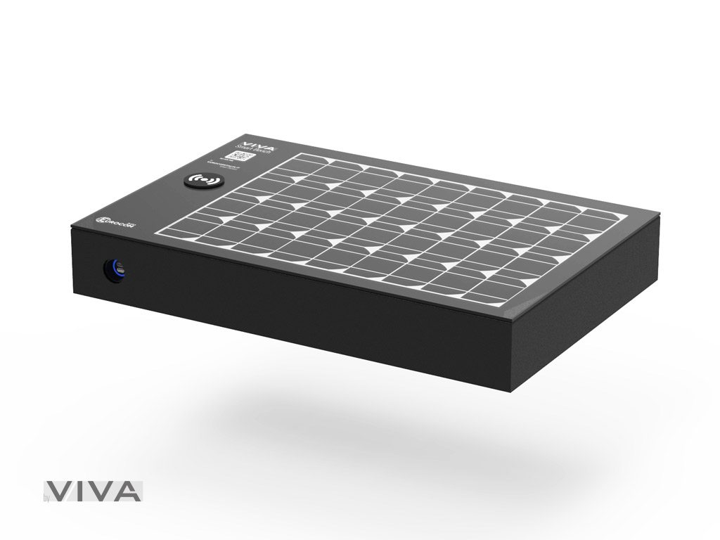 Smart Case per panchina VIVA SMART bench - alimentazione da fotovoltaico