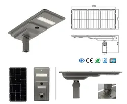 Solar Light Fixture with Dusk-to-Dawn Sensor