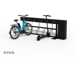 E-bike charging station