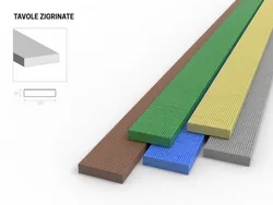Profilo Tavola 30x150mm in plastica riciclata