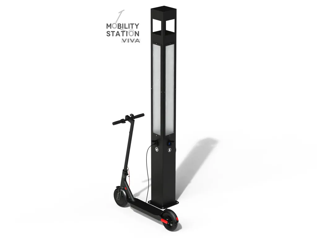 E-scooter and E-bike Charging Station