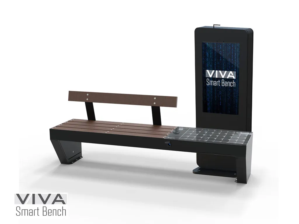 VIVA SIGNAGE Smart Bench Image