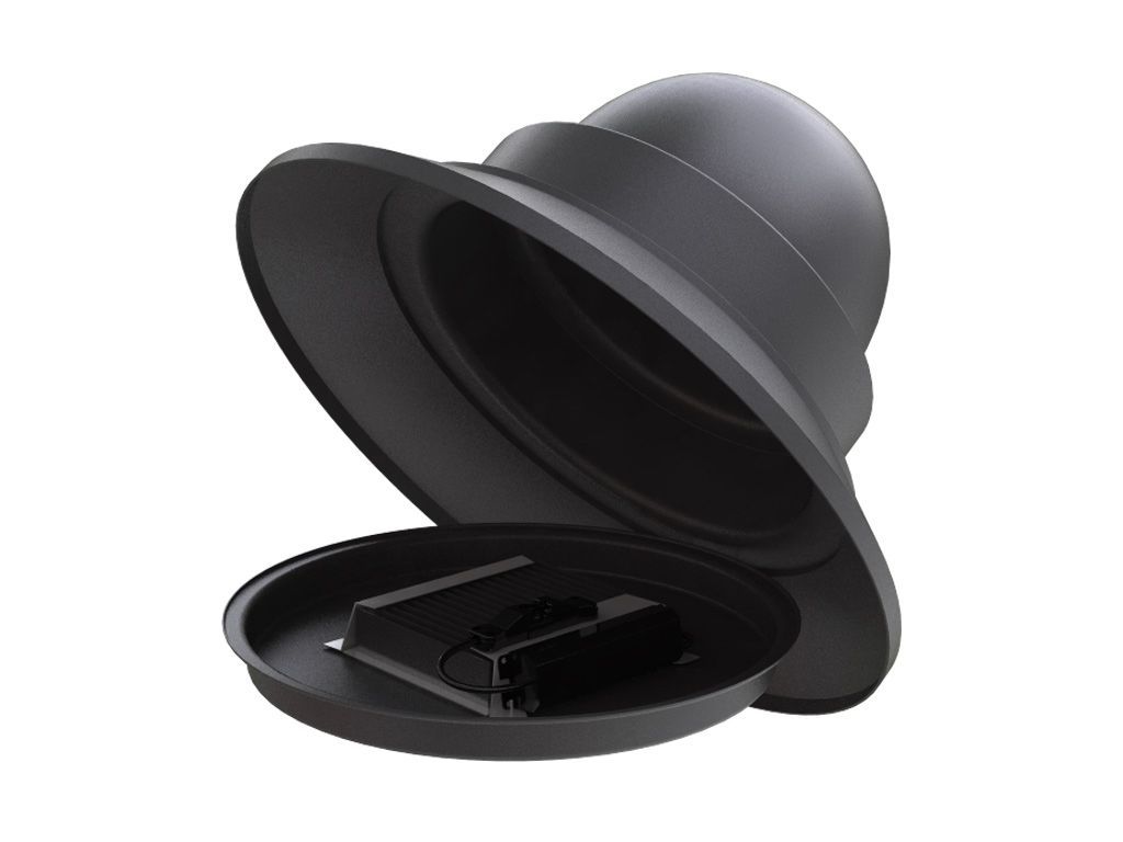 Lampara 628 in alluminio esploso