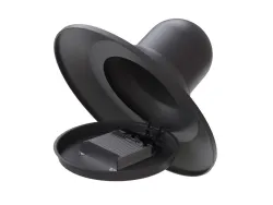 Lampara 630 in tiratura a lastra di alluminio con tecnologia OSRAM aperta