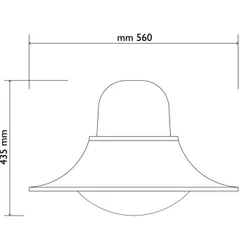 643 lampara tiratura lastra alluminio ottica led 2d