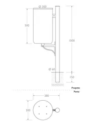 cestino marinetti 330518 singolo infissione