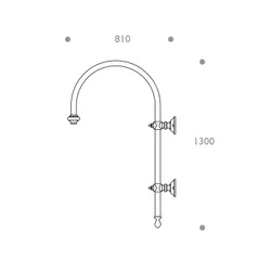 Cima a pastorale 505 - dimensioni