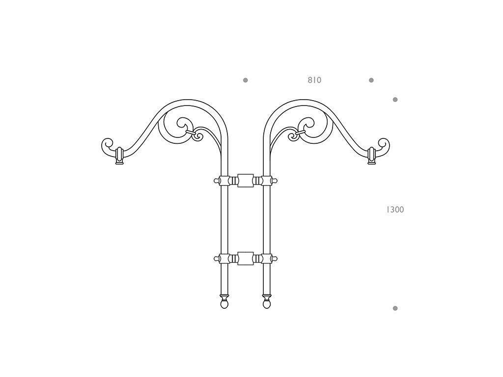 Cima a pastorale 501 - dimensioni - doppia
