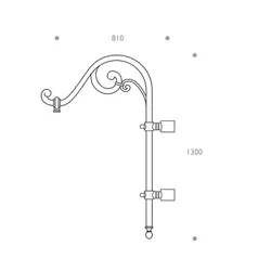 Cima a pastorale 501 - dimensioni