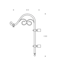 Cima a pastorale 502 - dimensioni
