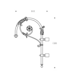 Cima a pastorale 503 - dimensioni