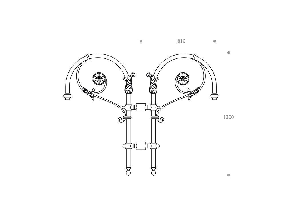 Cima a pastorale 504.2 - dimensioni