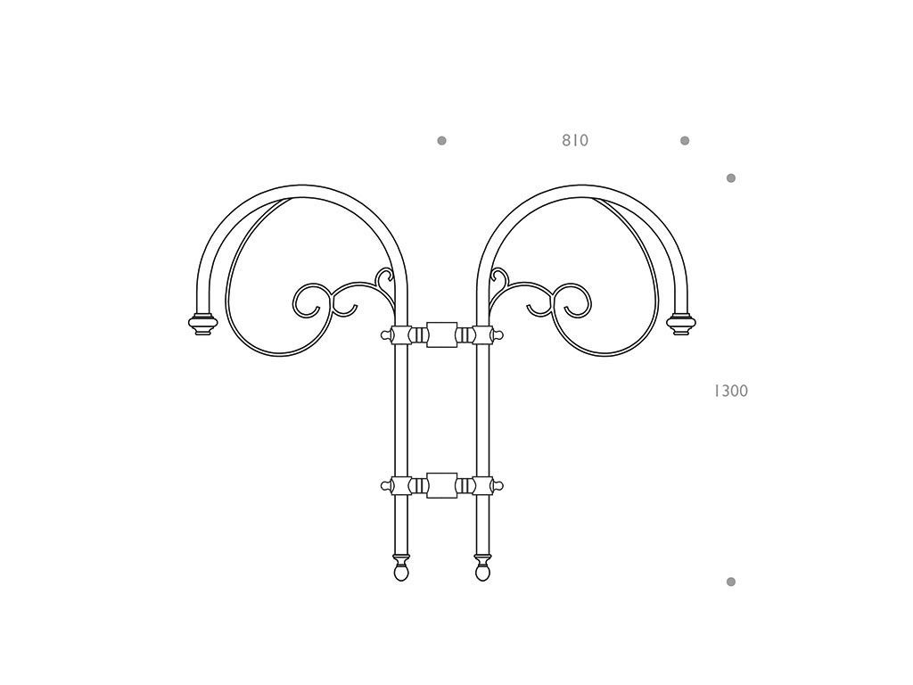 Cima a pastorale 507 - dimensioni