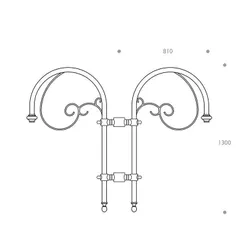 Cima a pastorale 507 - dimensioni