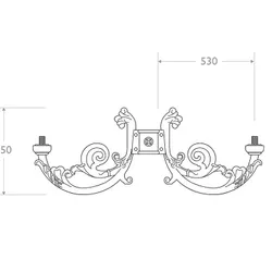 cima ghisa alluminio 402 dimensioni