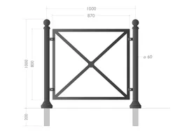 Misure Transenna Quadro