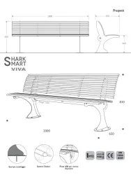 Maße der Shark Smart Bank
