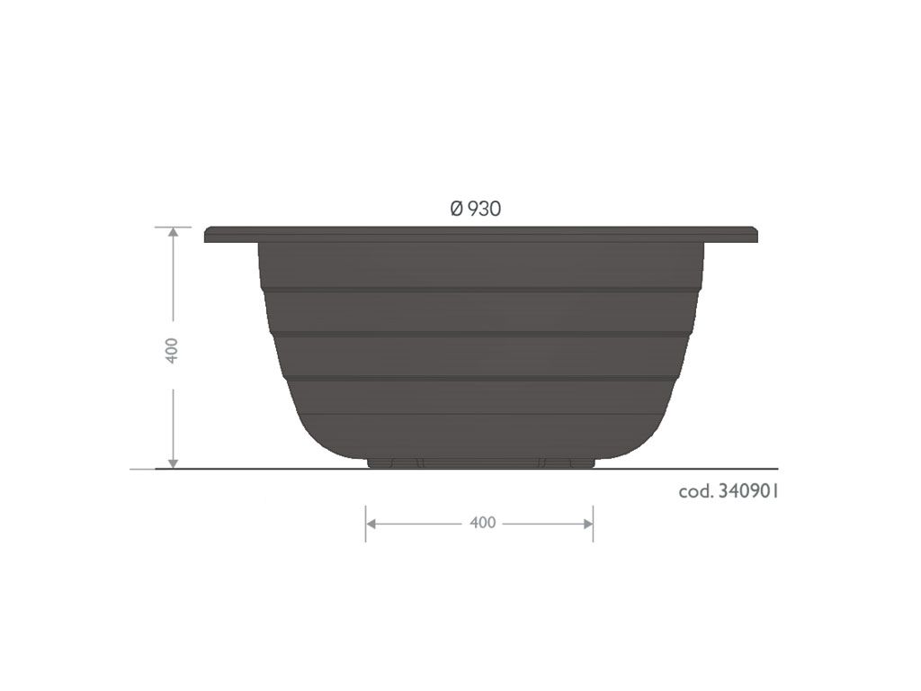 Misure Fioriera Ibisco