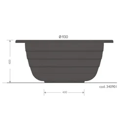 fiorera ibisco tiratura lastra acciaio misure