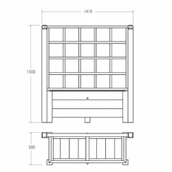 isola ecologica cremona cod 8018 pianta prospetto