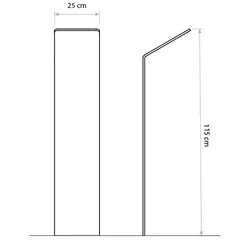 misure2d leggio per spazi pubblici