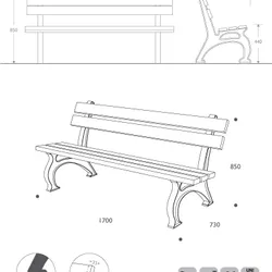 Misure Panchina Firenze